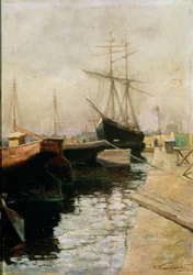 El puerto de Odessa, 1900